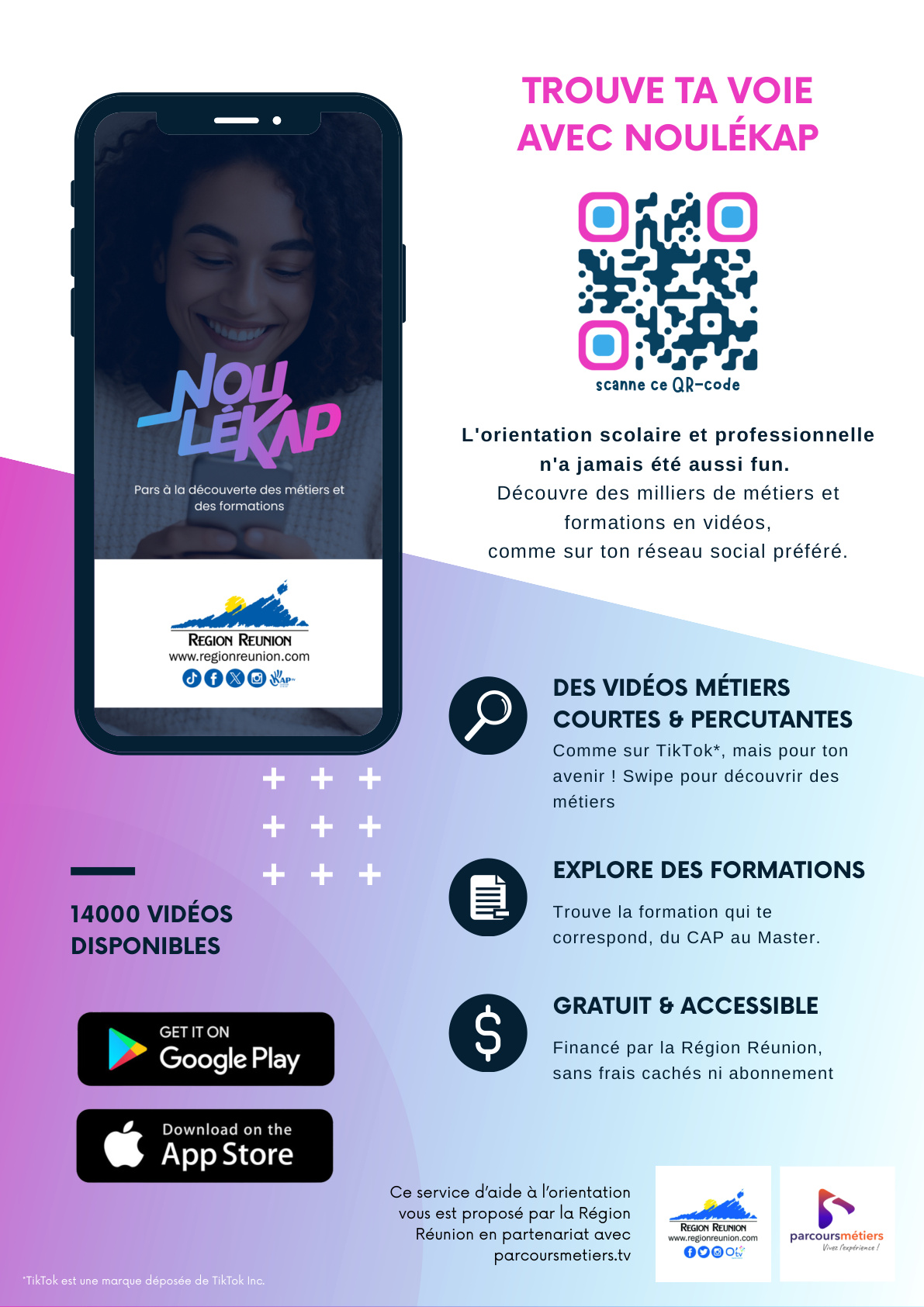 Couverture du flyer Noulékap — Région Réunion